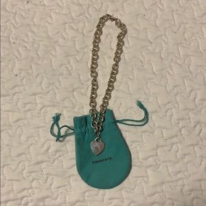 Tiffany & Co Heart Toggle Necklace